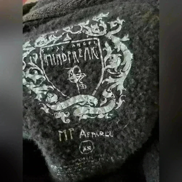 CRISS ANGEL MINDFREAK cropped hoodie. Size  xs - Picture 3 of 4